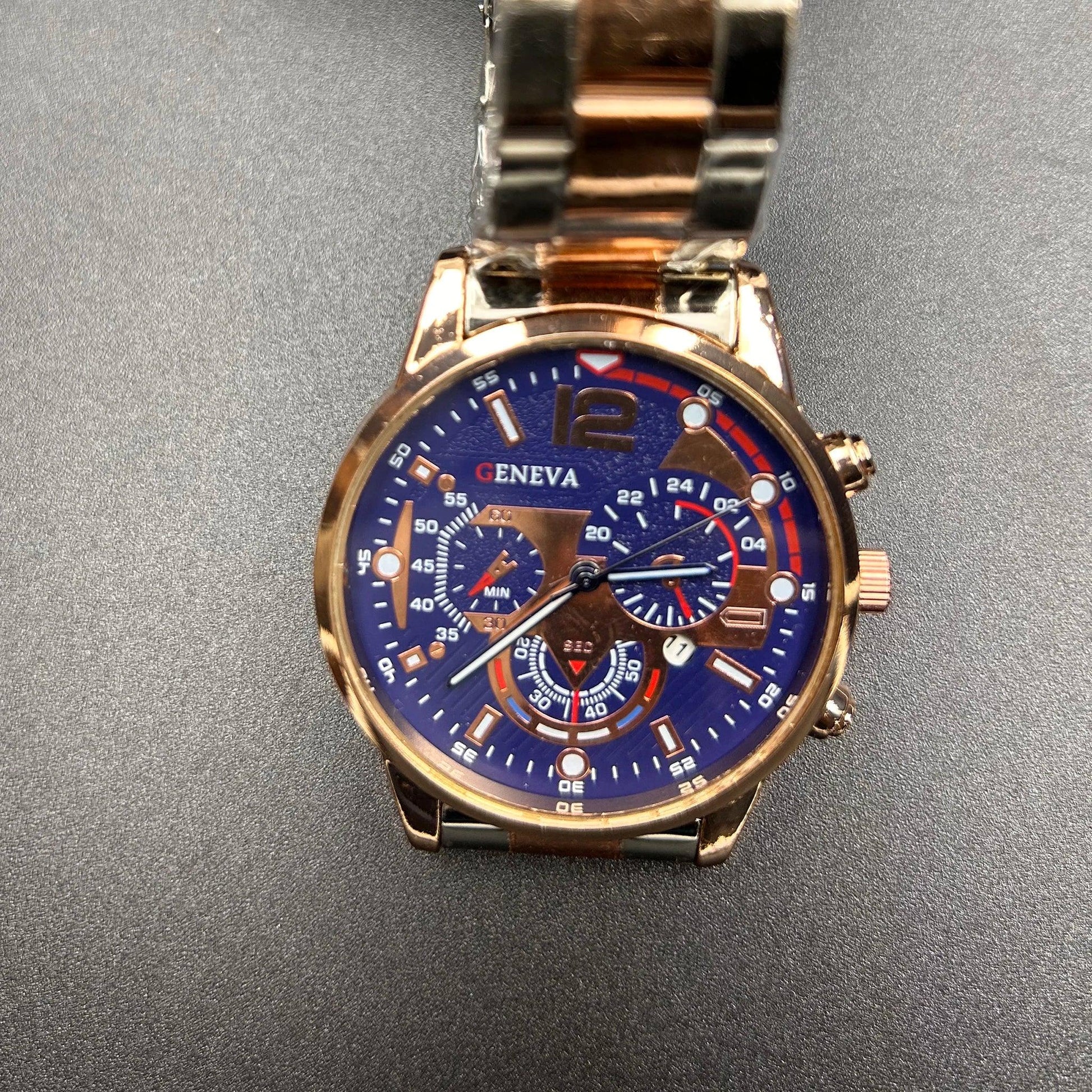 Men Watches Chronograph Stainless Steel Wrist Watches - nexivobd