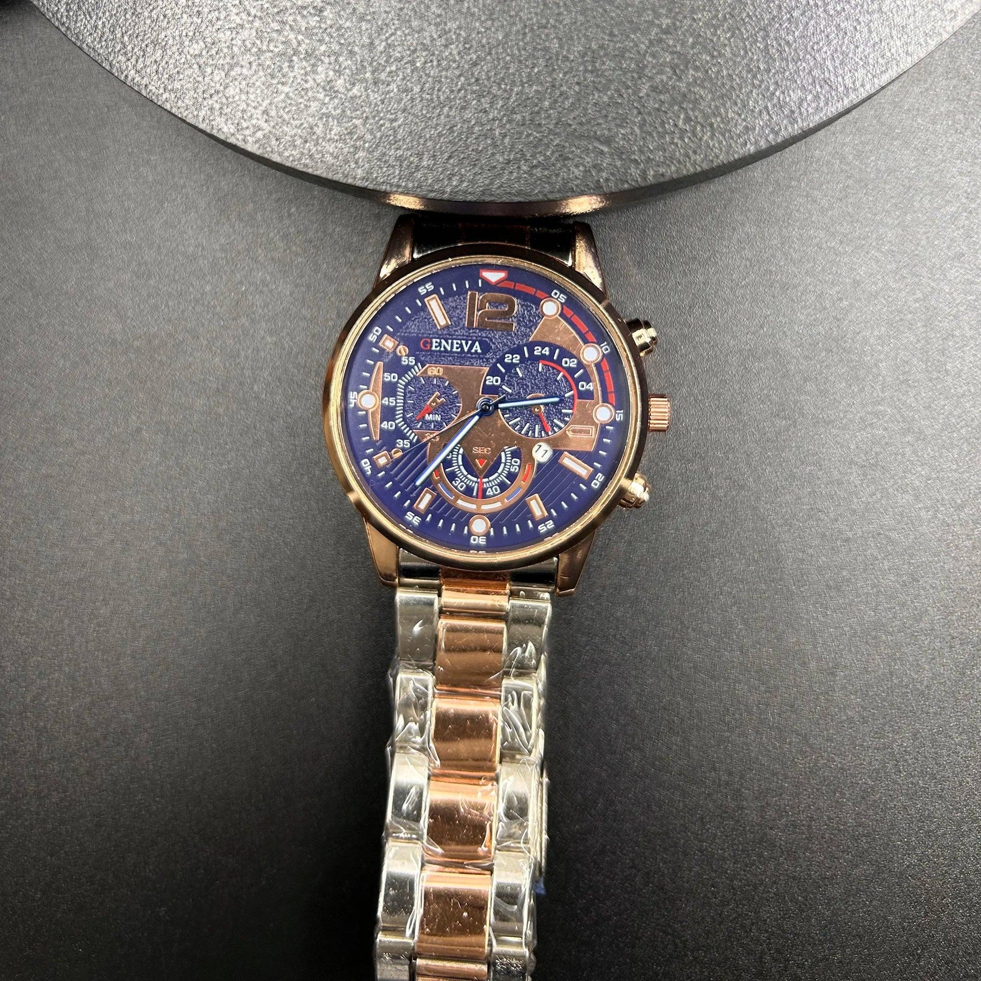 Men Watches Chronograph Stainless Steel Wrist Watches - nexivobd