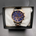 Men Watches Chronograph Stainless Steel Wrist Watches - nexivobd