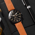 Men's Casual Watch & Bracelet Set – 4-in-1 Combo Watch - nexivobd