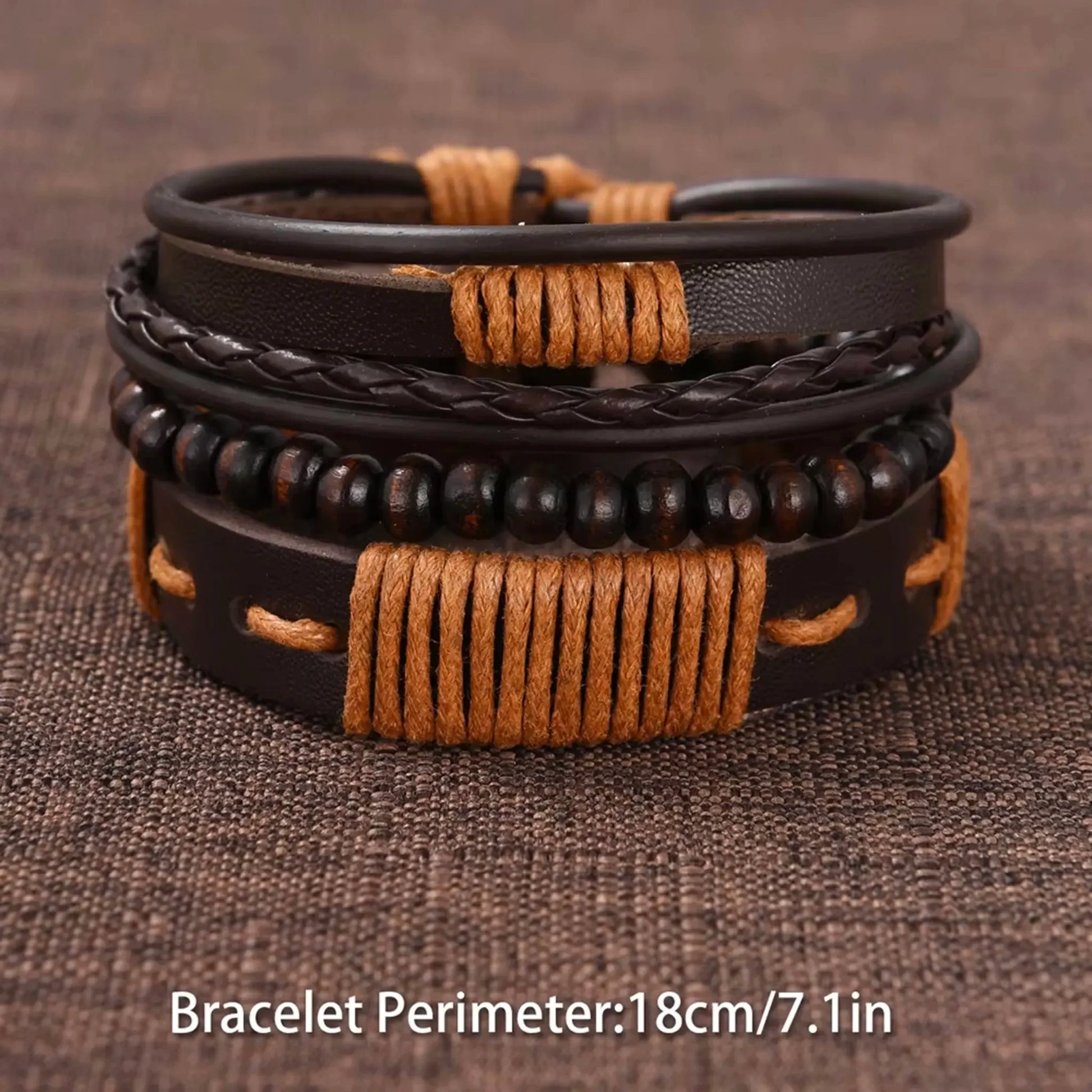 Men's Casual Watch & Bracelet Set – 4-in-1 Combo Watch - nexivobd